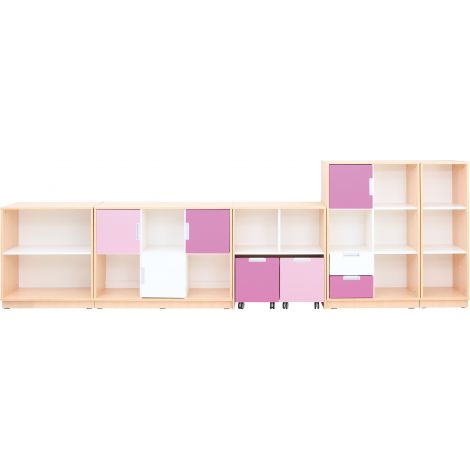 Set mobilier gradinita Quadro 87 artar cu alb - imagine 7